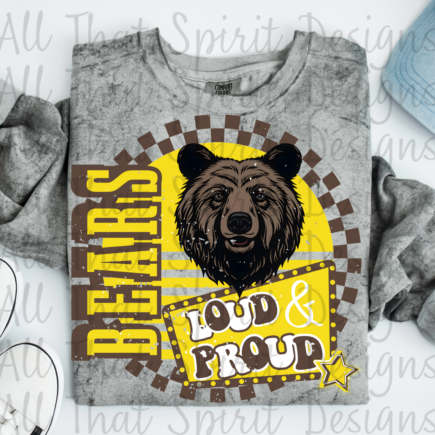 Loud and Proud Gold and Brown Bears