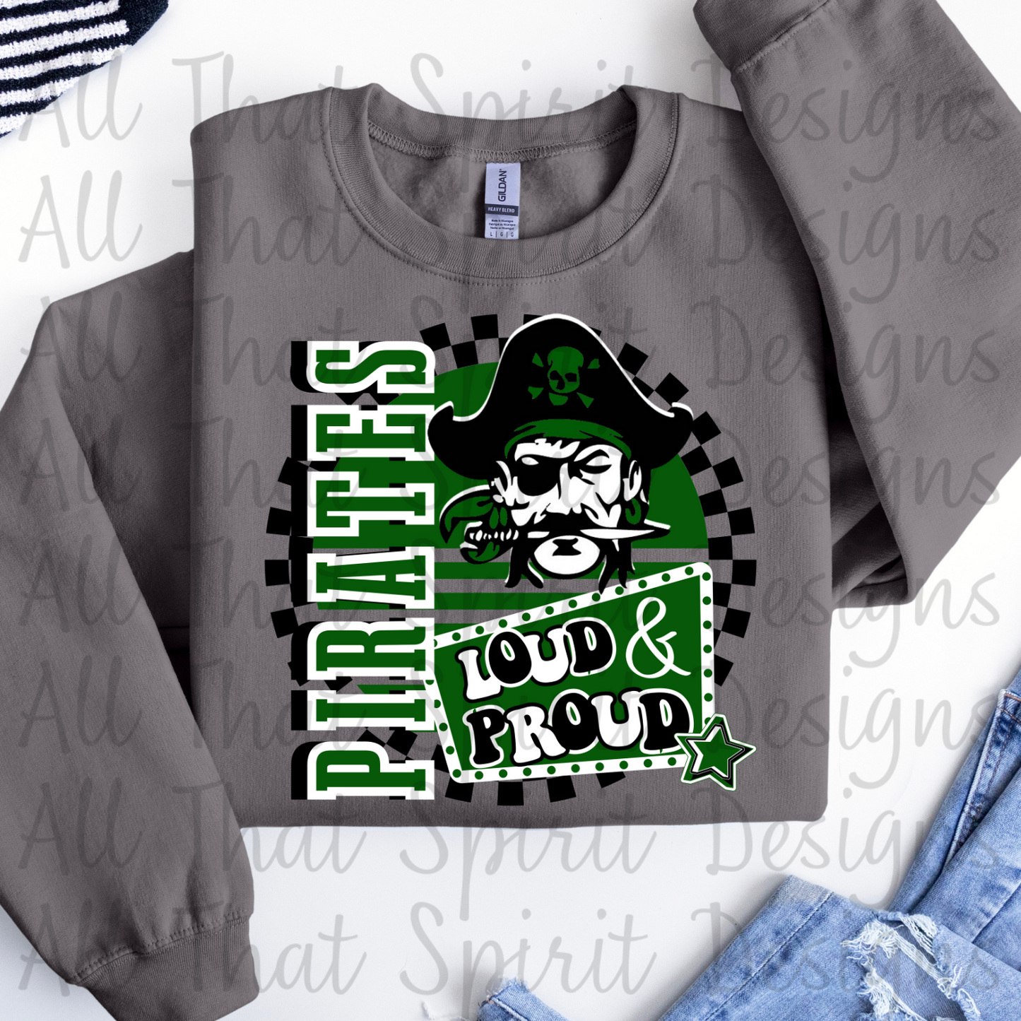 Loud and Proud Green Pirates