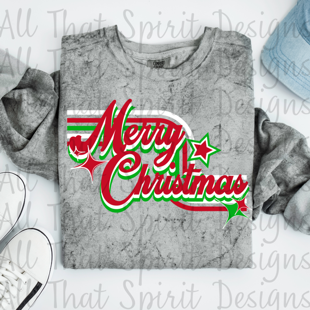 Retro Merry Christmas