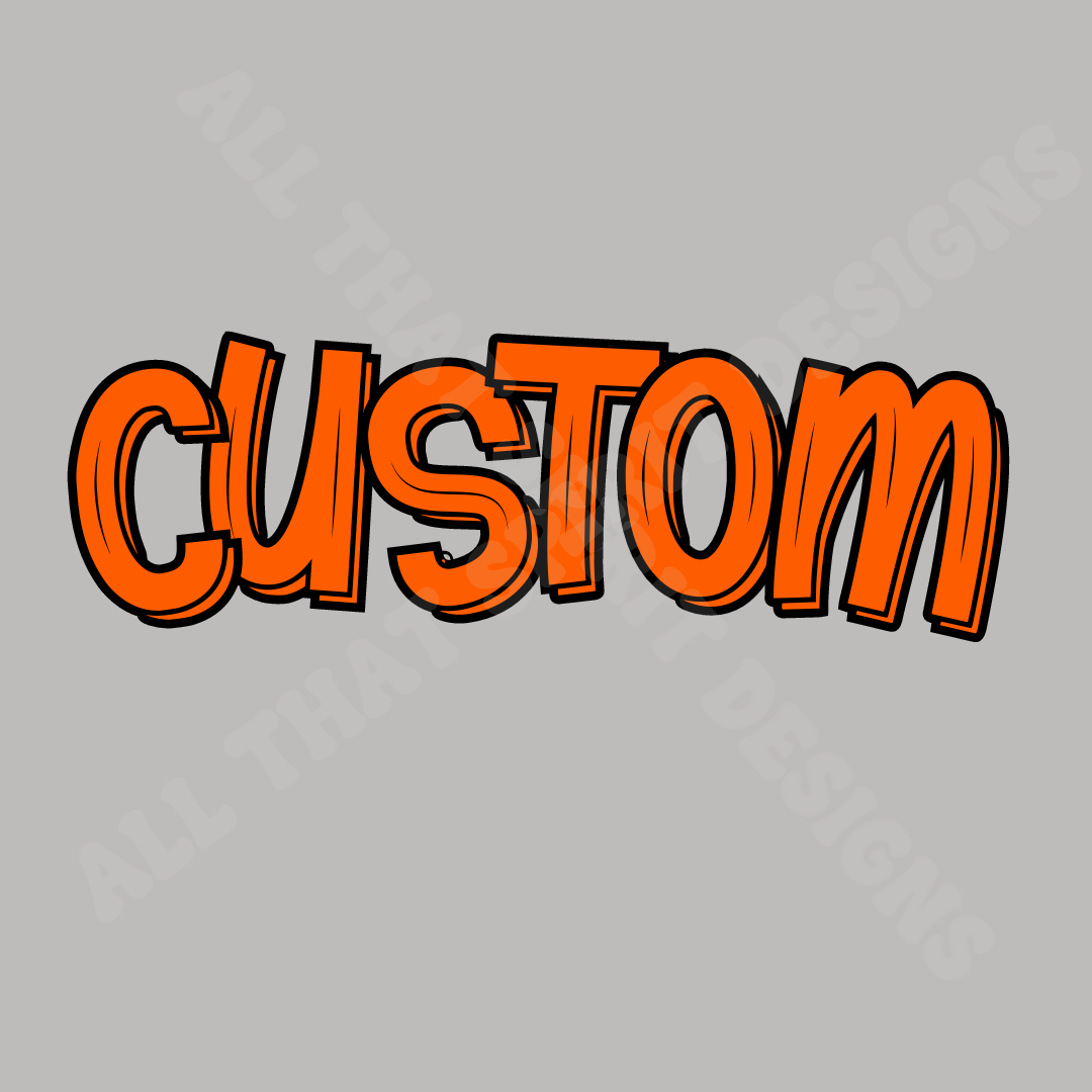 CUSTOM All Over Spirit Mascot