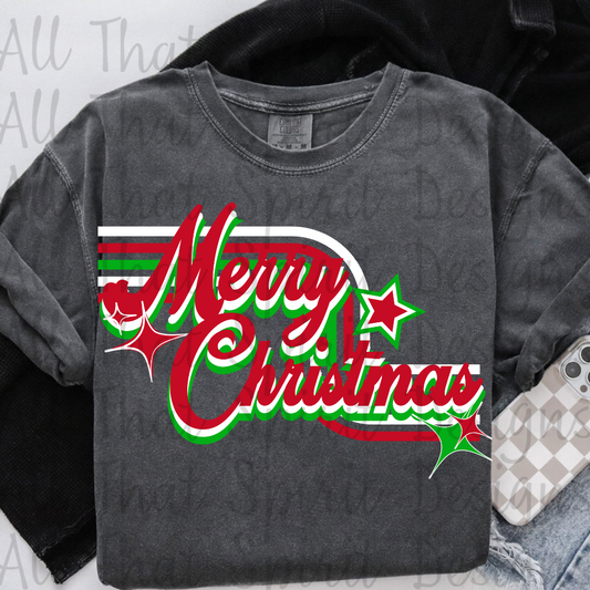 Retro Merry Christmas