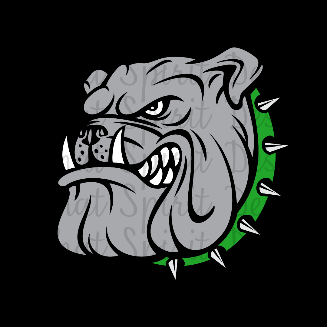 Mascot Spirit Green Bulldogs