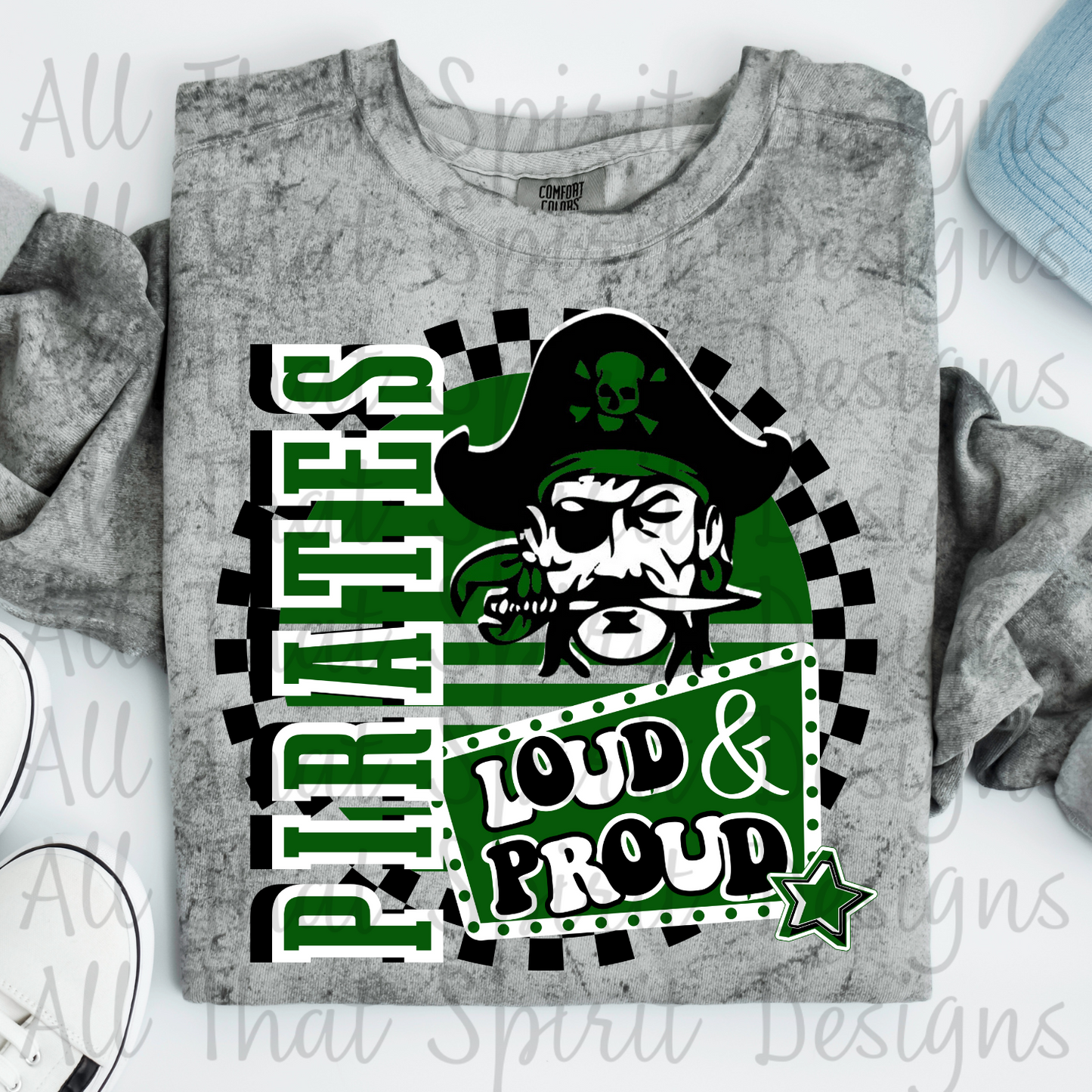 Loud and Proud Green Pirates