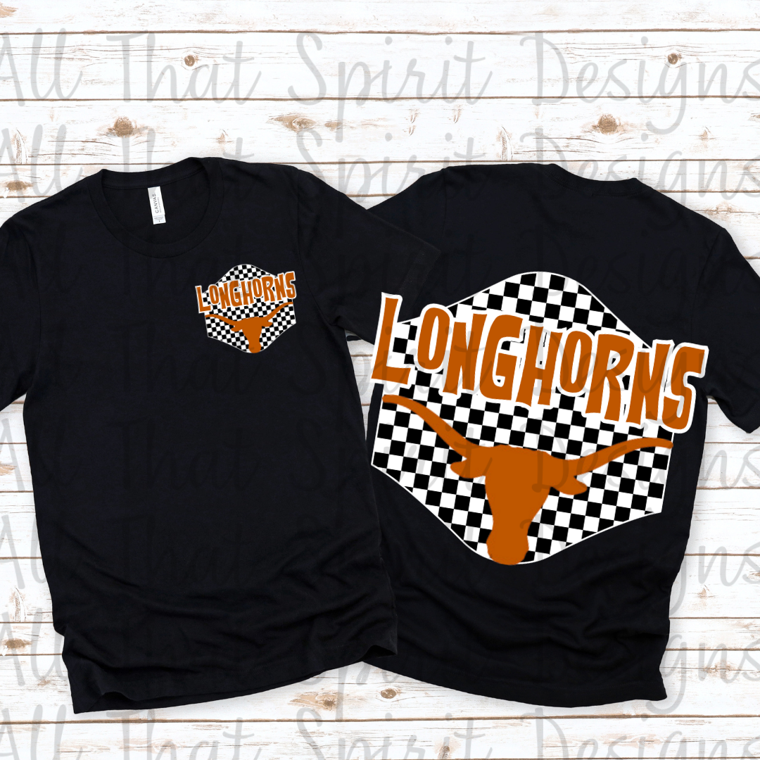 Checkered Longhorns