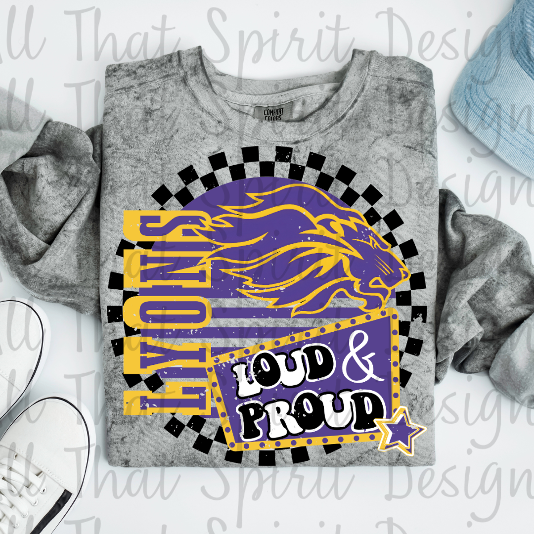 CUSTOM Loud and Proud Mascot